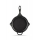 Smaltovaná litinová pánev Hosse, Black Onyx, Ф24cm | Plochá litinová pánev | Litinová pánev |