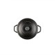Hluboký litinový hrnec Hosse, Black Onyx, Ф20 | Litinový hrnec |  |