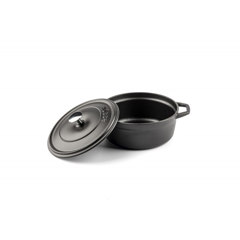 Hluboký litinový hrnec Hosse, Black Onyx, Ф20 | Litinový hrnec |  |