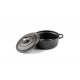 Hluboký litinový hrnec Hosse, Black Onyx, Ф20 | Litinový hrnec |  |