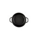 Hluboký litinový hrnec Hosse, Black Onyx, Ф20 | Litinový hrnec |  |