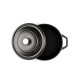 Hluboký litinový hrnec Hosse, Black Onyx, Ф24 | Litinový hrnec |  |