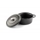 Hluboký litinový hrnec Hosse, Black Onyx, Ф24 | Litinový hrnec |  |