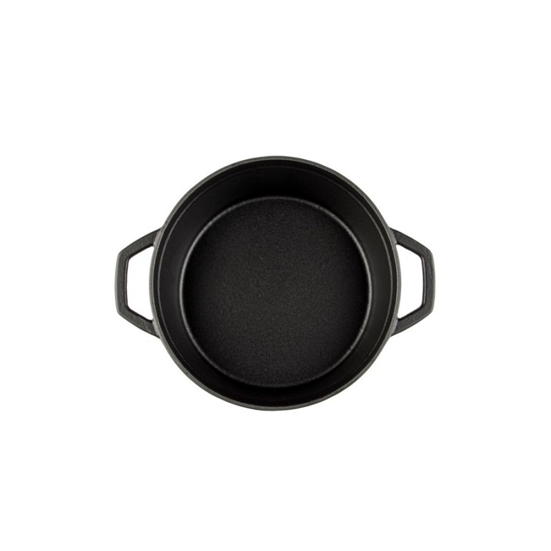 Hluboký litinový hrnec Hosse, Black Onyx, Ф24 | Litinový hrnec |  |