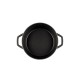 Hluboký litinový hrnec Hosse, Black Onyx, Ф24 | Litinový hrnec |  |