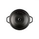Hluboký litinový hrnec Hosse, Black Onyx, Ф28 | Litinový hrnec |  |