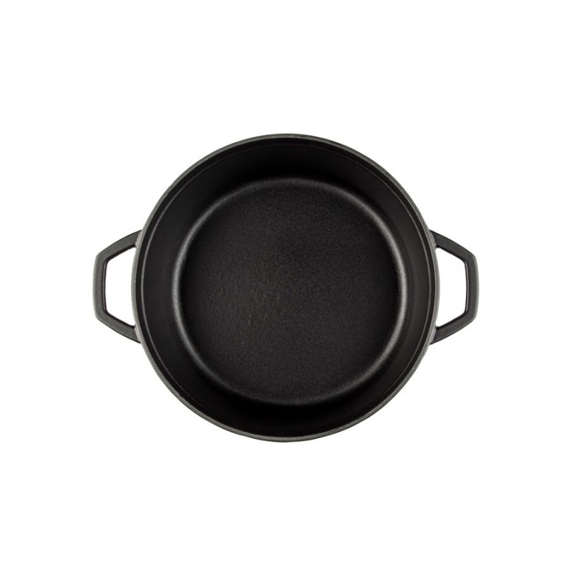Hluboký litinový hrnec Hosse, Black Onyx, Ф28 | Litinový hrnec |  |