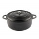Hluboký litinový hrnec Hosse, Black Onyx, Ф28 | Litinový hrnec |  |