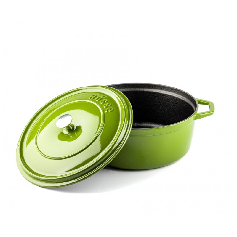 Hluboký litinový hrnec Hosse, Bamboo, Ф28 | Litinový hrnec |  |