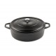 Mělký litinový hrnec Hosse, Black Onyx, Ф26 | Litinový hrnec |  |