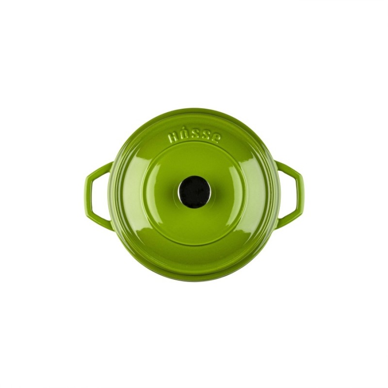 Hluboký litinový hrnec Hosse, Bamboo, Ф12 | Litinový hrnec |  |