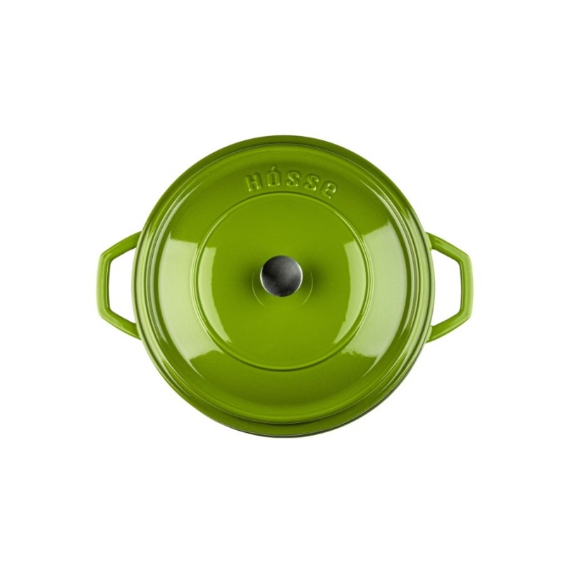 Hluboký litinový hrnec Hosse, Bamboo, Ф28 | Litinový hrnec |  |