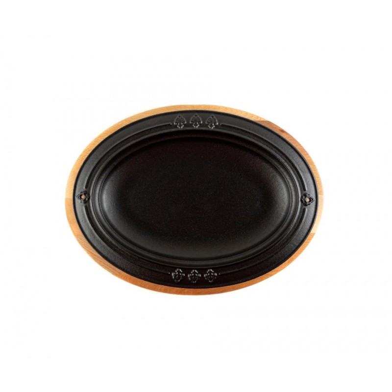 Dřevěný podnos pro oválnou desku Hosse HSOISK2533, 25x33cm | Dřevěný podnos |  |