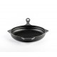 Smaltovaná litinová pánev na gril Hosse, Black Onyx, Ф28cm | Litinová pánev na gril | Litinová pánev |