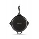 Smaltovaná litinová pánev Hosse, Black Onyx, Ф24cm | Plochá litinová pánev | Litinová pánev |