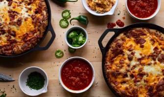 Pizza se sýrem a slaninou